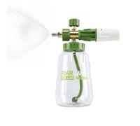 Pulvérisateur à mousse - Pour lavage de voiture - Peut être connecté à un tuyau - 1 litre - Pulvérisateur de mousse haute pression pour arrosage du jardin, bain d'animaux