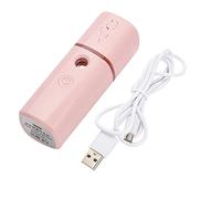 Pulvérisateur à nano-échelle portable pour le visage - Vaporisateur à nano-échelle - Bouteille hydratante pour la peau - Rose