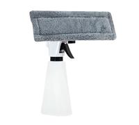Pulvérisateur À Outils De Nettoyant pour Fenêtres - Brosse De Fenêtre avec Flacon Pulvérisateur | Nettoyeur De Douche avec Flacon Pulvérisateur | De Nettoyage en Verre en Microfibre