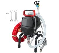 Pulvérisateur À Peinture Airless Haute Pression 950W, Débit 2,0L/Min, Pistolet À Peinture Électrique À Pression Réglable Avec Tige D’Extension De 40cm Et Tuyau De 10m Pour Murs, Meubles Et Projets DIY
