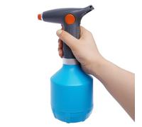 Pulvérisateur à pompe automatique haute pression 1 l avec 3 à 5 heures d'autonomie - Pulvérisateur à pompe sans fil - 15 x 26 cm - Bleu - Pour jardin, fleurs, terrasse