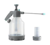 Pulvérisateur à pression avec buse réglable à pression | Pulvérisateur de réservoir de jardin de 3 litres pour intérieur et extérieur, cour, ferme, terrasse, jardinage, fertilisation
