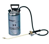 Pulvérisateur à pression Birchmeier Pulvérisateur Spray Matic 5 S en acier inoxydable Pompe à main et Air Comprimé Raccord