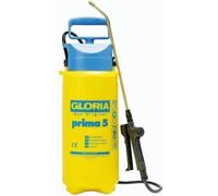 Pulvérisateur a pression - GLORIA - Prima 5 - 5L - Jaune et bleu - Avec lance et buse en laiton