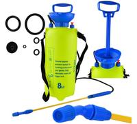 Pulvérisateur à Pression Manuelle 8 L - Bouteille en Plastique Robuste avec buse réglable - Pulvérisateur Jardin Universel Ergonomique pour Plantes, désinfectant, Nettoyage