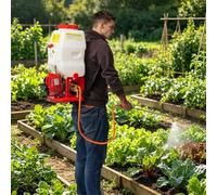 Pulvérisateur à pression pour moteur 2 temps - Pression de fonctionnement réglable 10 à 30 kgf/cm² - Seringue dorsale - Seringue de jardin - Réglage de la portée de pulvérisation - Pour lutter contre
