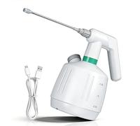 Pulvérisateur à Pression sans Fil de 2 L, Flacon pulvérisateur électrique, pulvérisateur à Mousse, Flacon pulvérisateur à Pompe, USB-C avec Longue Perche pour Le Lavage de Voiture, Le Jardinage
