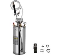 Pulvérisateur à pression VEVOR Pulvérisateur haute performance 8 L Manomètre en acier inoxydable Pulvérisateur