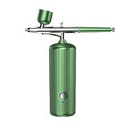 Pulvérisateur aérographe avec buse aiguille de 0,3 mm et liquide d'alimentation gravitationnelle tasse maquillage décoration gâteau kit motif réglable