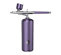 Pulvérisateur aérographe avec buse d'aiguille de 0,3 mm et alimentation par gravité pour fluide de maquillage, décoration de gâteau, multifonctionnel, pour modélisme, peinture