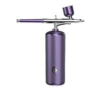 Pulvérisateur aérographe avec buse d'aiguille de 0,3 mm et alimentation par gravité pour fluide de maquillage, décoration de gâteau, multifonctionnel, pour modélisme, peinture
