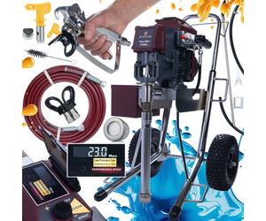 Pulvérisateur Airless - Cyclone V - 2500W - 25 MPa - 3 5 L/min