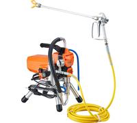 Pulvérisateur Airless VEVOR avec flexible haute pression, pistolet à peinture murale 2200 W, 3000 PSI, 2 l/min, moteur sans brosse fourni, pour peintures intérieures et extérieures, accessoires pour c