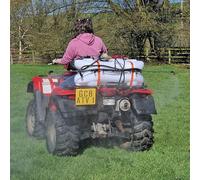 Pulvérisateur ATV 100 L | Pompe électrique haute pression 12 V | Perche et lance de 1,6 m avec tuyau flexible de 5 m | Kit complet de pulvérisateur ATV avec sangles | Idéal pour les petites