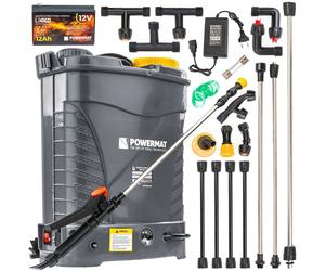 Pulvérisateur Batterie Rückensprüher Pulvérisateur de Jardin 12V 8Ah 16L