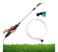 Pulvérisateur d'arrosage longue distance - de jardin avec recharge USB | Buse en cuivre, tuyau durable, irrigateur manuel pour arroser les, les haies, le potager et les serres