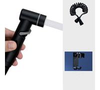Pulvérisateur de bidet à main pour toilettes - Accessoire de bidet pour toilettes Le noir