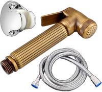 Pulvérisateur De Bidet Antique Bronze Cuivre Robinet De Bidet à Main Hôtel Toilette Toilette Salle De Bain Pulvérisateur Pomme De Douche Robinet, Bidet Spray Set a