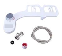 Pulvérisateur de bidet de toilette portable, buse non électrique, pulvérisateur de refroidissement simple, autonettoyant for femmes, pression d'eau réglable(7-8 North America)