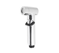 Pulvérisateur de bidet portatif en ABS avec pression d'eau réglable pour le nettoyage des toilettes et l'hygiène personnelle, argent, noir, gris (gris)