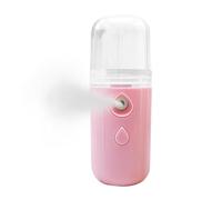 Pulvérisateur de brouillard nano - dispositif de vapeur avec hydratation instantanée, réservoir transparent 30 ml | Nébuliseur manuel rechargeable pour la beauté quotidienne, le rafraîchissement