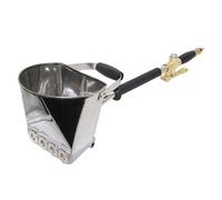 Pulvérisateur de ciment robuste avec seau mural pour stuc, béton, stuc, plâtre, ciment