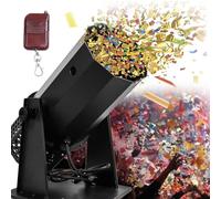 Pulvérisateur de confettis motorisé avec télécommande, angle réglable, adapté aux mariages, événements, clubs et autres occasions