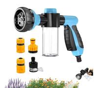 Pulvérisateur de de tuyau, de pulvérisation de jardin, de mousse de jardin pour irrigation avec flacon distributeur, manuelle haute pression avec poignée en mousse neige conçue