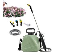 Pulvérisateur de jardin à piles | Désherbant pour pelouse 4,5 l | Pulvérisateur de jardin avec buse réglable pour lavage de voiture, serre, fenêtre, entretien des animaux, terrasse, lutte contre les