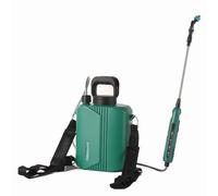 Pulvérisateur de jardin avec batterie 2000 mAh rechargeable par USB, capacité de 6 L, sangle réglable, convient pour l'irrigation des pelouses et des parterres de fleurs