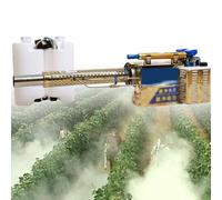Pulvérisateur de jardin avec brumisation thermique impulsionnelle, fumée de 30 à 50 m et portée de brume d'eau de 8 à 10 m, idéal pour les terres agricoles, en plein air et le jardinage