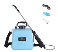 Pulvérisateur de jardin électrique - Pulvérisateur de jardin à piles de 5 L | Pulvérisateur de jardin à bandoulière réglable avec indicateur de batterie, pulvérisateur de jardinage domestique pour