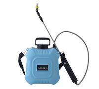 Pulvérisateur de jardin - Pompe à eau électrique avec buse réglable | Pulvérisateur de pelouse 5l en ABS à montage rapide, outil de jardin alimenté par batterie rechargeable avec une tige télescopique