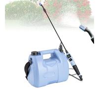 Pulvérisateur De Jardin,Réservoir De 5 litres avec Buses Réglables pour Pulvérisation d'eau Et D'engrais - Pulvérisateur Alimenté par Batterie | pour Jardin, Lavage De Voiture Et Agriculture