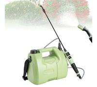 Pulvérisateur de jardin - Réservoir de 5 litres avec indicateur de batterie pour pulvérisation d'eau et d'engrais - Pulvérisateur avec pompe à eau - Pour ferme et patio, lavage de voiture et