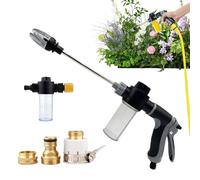 Pulvérisateur de lavage à eau haute pression Outil nettoyant à mousse | Pistolet À Main Lavage Auto Maison Garage Jardin Cour Balcon Salle De Bain Terrasse Véhicule