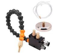 Pulvérisateur de liquide de refroidissement réglable, machine de fraisage et de forage - Système de pulvérisation de liquide de refroidissement pour coupe du métal (noir BVP-3000 avec support