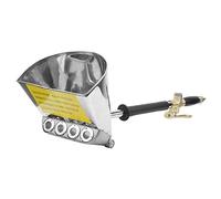 Pulvérisateur de Mortier, Pistolet Pulvérisateur de Ciment pour Mortier Mural, avec Quatre Trous de Pulvérisation d'une Ouverture de 18mm et Soupape de Pressio