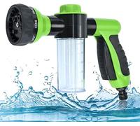 Pulvérisateur de mousse de jardin, tuyau d'eau, buse de mousse, distributeur de savon, pistolet pour voiture, animaux domestiques, douche, plantes