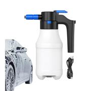 Pulvérisateur de mousse de voiture électrique pour voiture en mousse pressurisée de 1,5 litre pour lavage de voiture - Buse de pulvérisation haute pression pa