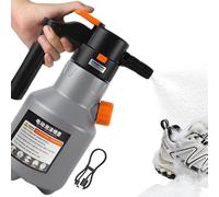 Pulvérisateur de mousse électrique 2 L haute pression pour lavage de voiture | Réservoir en mousse transparent pneumatique manuel | Outil de nettoyage de jardinage domestique | Arrosoir de voiture