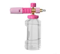 Pulvérisateur de mousse pour nettoyeur haute pression avec matériaux et volume d'eau et de mousse réglable pour un nettoyage efficace des voitures, camions, SUV, toits et surfaces extérieures (poudre