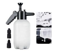 Pulvérisateur de mousse pour voiture - Pompe à main de 13 pouces | Rondelle en plastique ABS - Buse réglable Nettoyant léger et portable pour voitures, motos, SUV, tâches de nettoyage de jardin et d'e