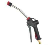 Pulvérisateur de nettoyage de voiture avec construction en acier inoxydable et lance à mousse nébulisée pour cire et eau, comprend sécurité enfant et trou de suspension (46 cm)