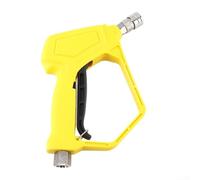 Pulvérisateur de nettoyeur haute pression de qualité professionnelle avec poignée confortable pour un usage résidentiel et commercial léger (jaune 3/8 interne)