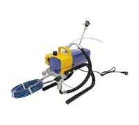 Pulvérisateur de peinture 1800 W - 1,8 l/min - Système de pulvérisation électrique Airless Pro - 25 MPa - 3600 psi - Tube de sortie de 50 m - Bleu