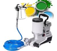 Pulvérisateur de peinture 2,5 L 120 MPa haute pression sans air avec tuyau de 5 m et moteur en cuivre pur pour les opérations de pulvérisation intérieur/extérieur et prévention des incendies