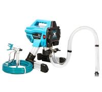 Varan Motors - X-6 Pulvérisateur de peinture Airless 650w 200 bar, Pistolet haute pression avec support alu, 1.4L/min