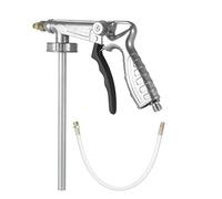 Pulvérisateur de peinture de sous-couche automobile avec entrée d'air de 1 10,2 cm pour protection contre les copeaux caoutchoutés, contrôle antirouille, construction en alliage d'aluminium