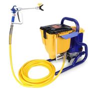 Pulvérisateur de peinture électrique 850 W avec pompe en acier inoxydable, trémie de 4,5 L, atomisation fine pour murs meubles, fonctionne avec toutes les peintures 220 V